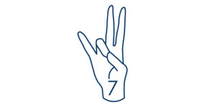 ASL sign for the number seven